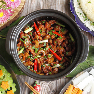 Cơm cháy kho quẹt giòn rụm, đậm đà