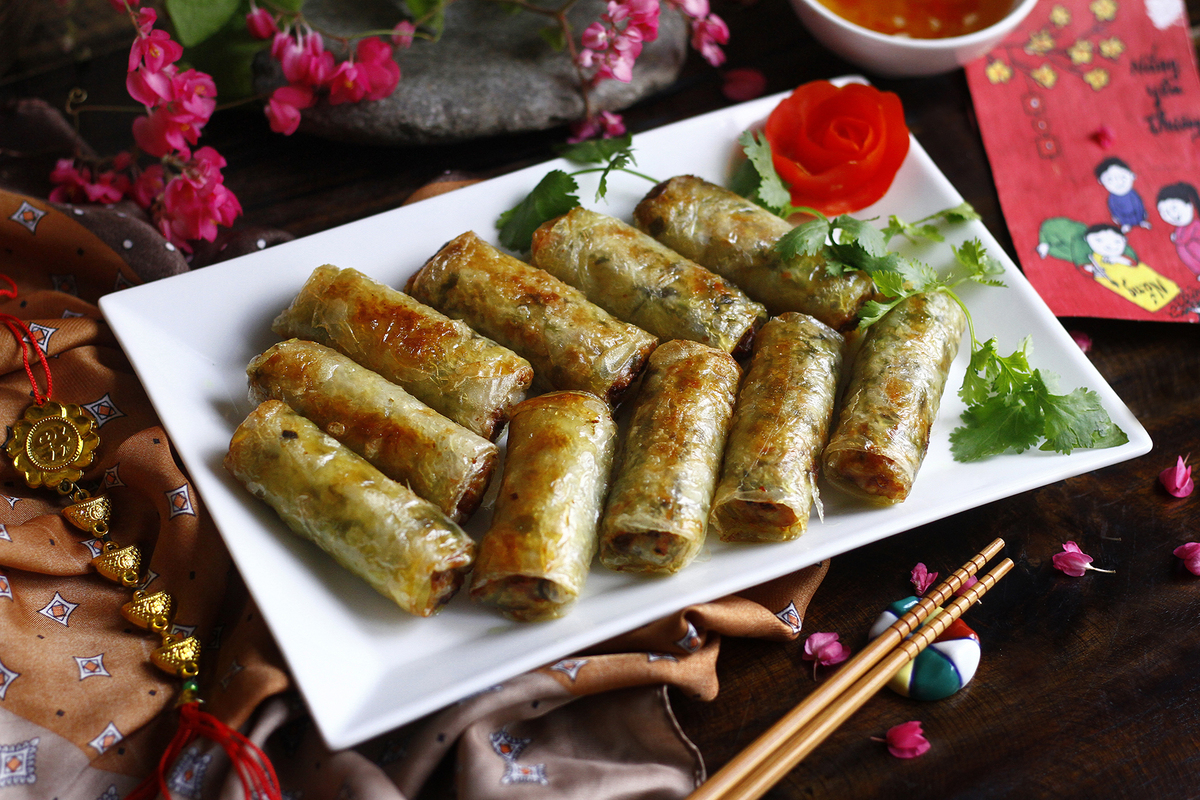 Cách làm nem rán kiểu truyền thống miền Bắc - Báo VnExpress Cooking