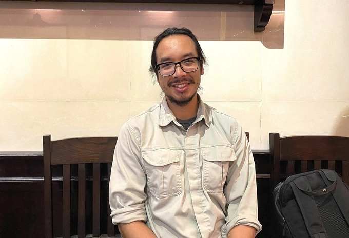 Vietnamese-American Daniel Nguyen Hoai Tien has resided in Vietnam for 10 years. Photo by VnExpress/ Quynh Nguyen