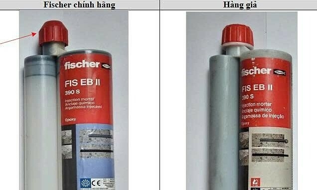 Cách nhận biết keo cấy hóa chất Fischer chính hãng