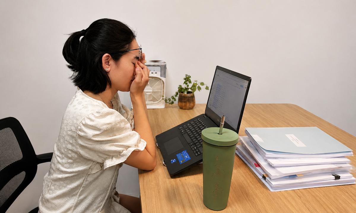 Stress khi nắng nóng