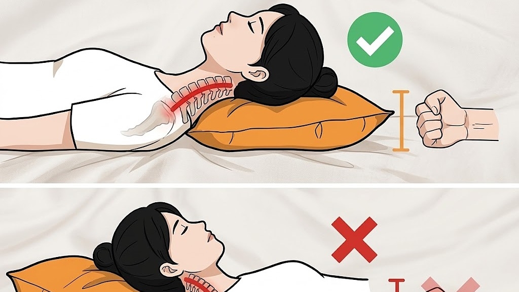 Sai lầm khi nằm gối khiến bạn rước bệnh vào người