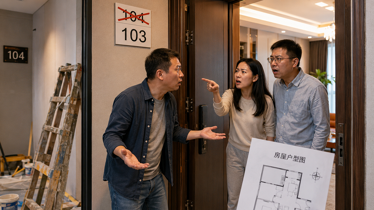 Thi công 6 tháng mới biết nhầm nhà hàng xóm