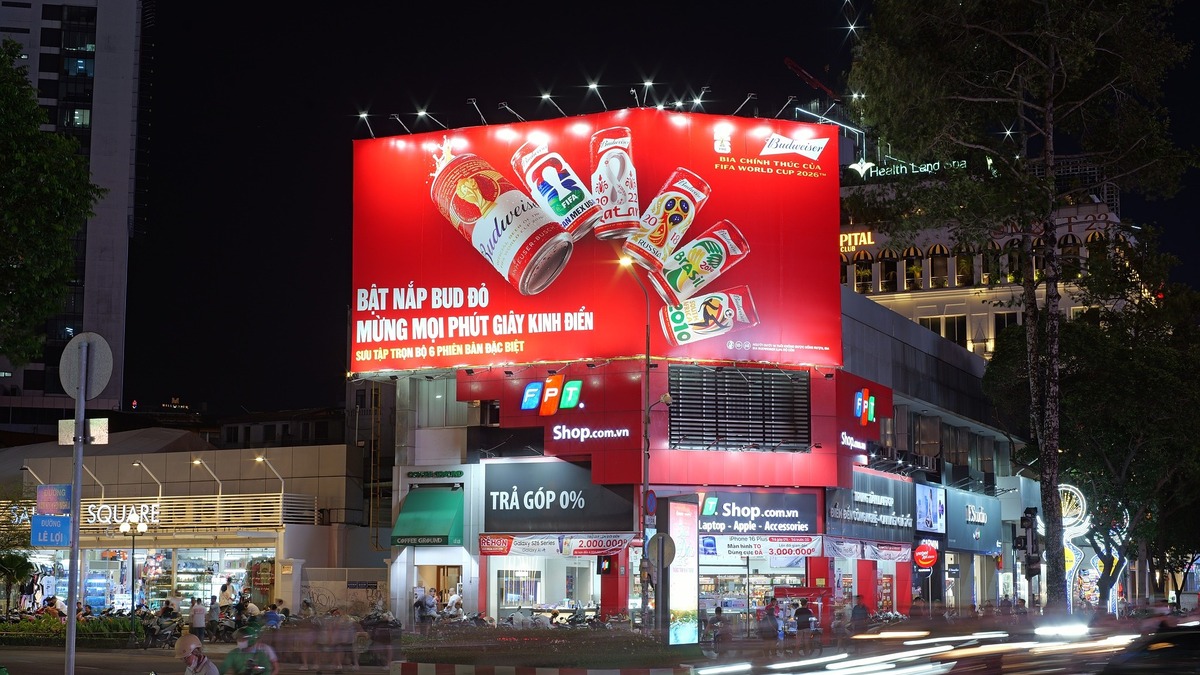 Chiến dịch đồng hành với FIFA World Cup của Budweiser