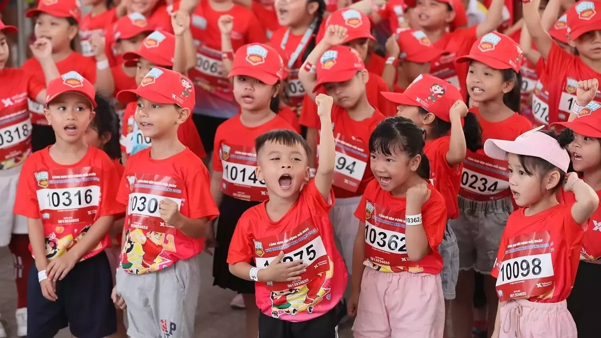 Kun Marathon Đà Nẵng khuyến khích trẻ vận động dịp hè
