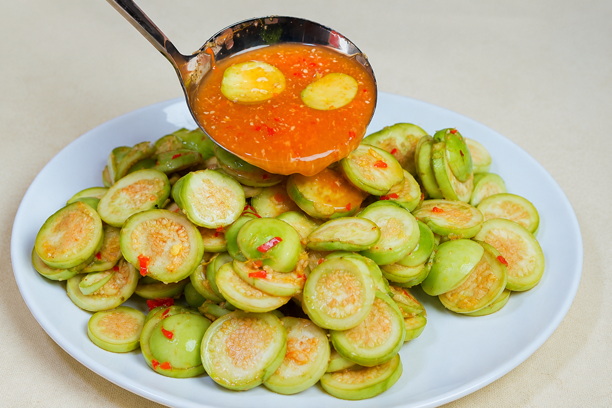 Cách làm cà muối xổi