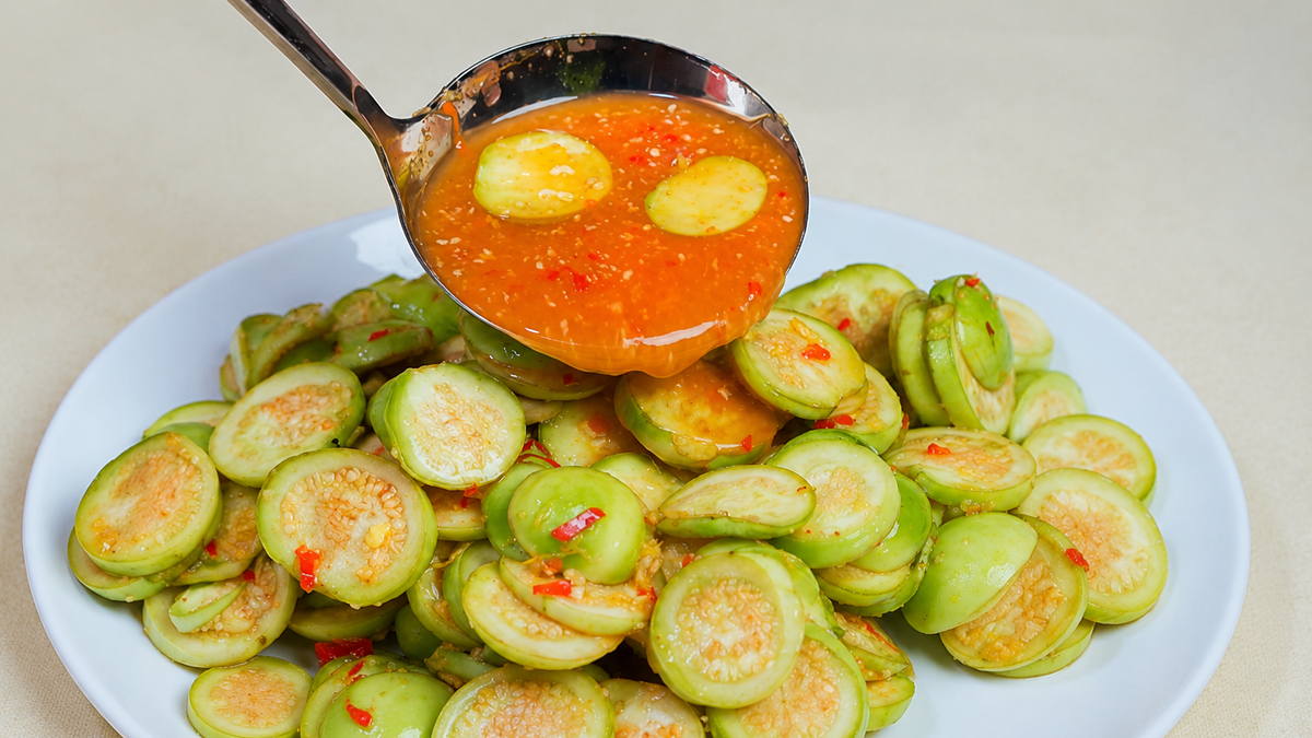 Cách làm cà muối xổi