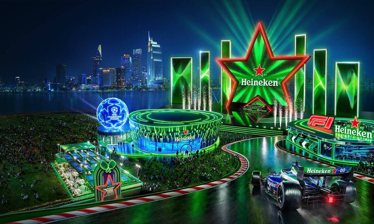 Heineken công bố chuỗi hoạt động thể thao kết hợp âm nhạc