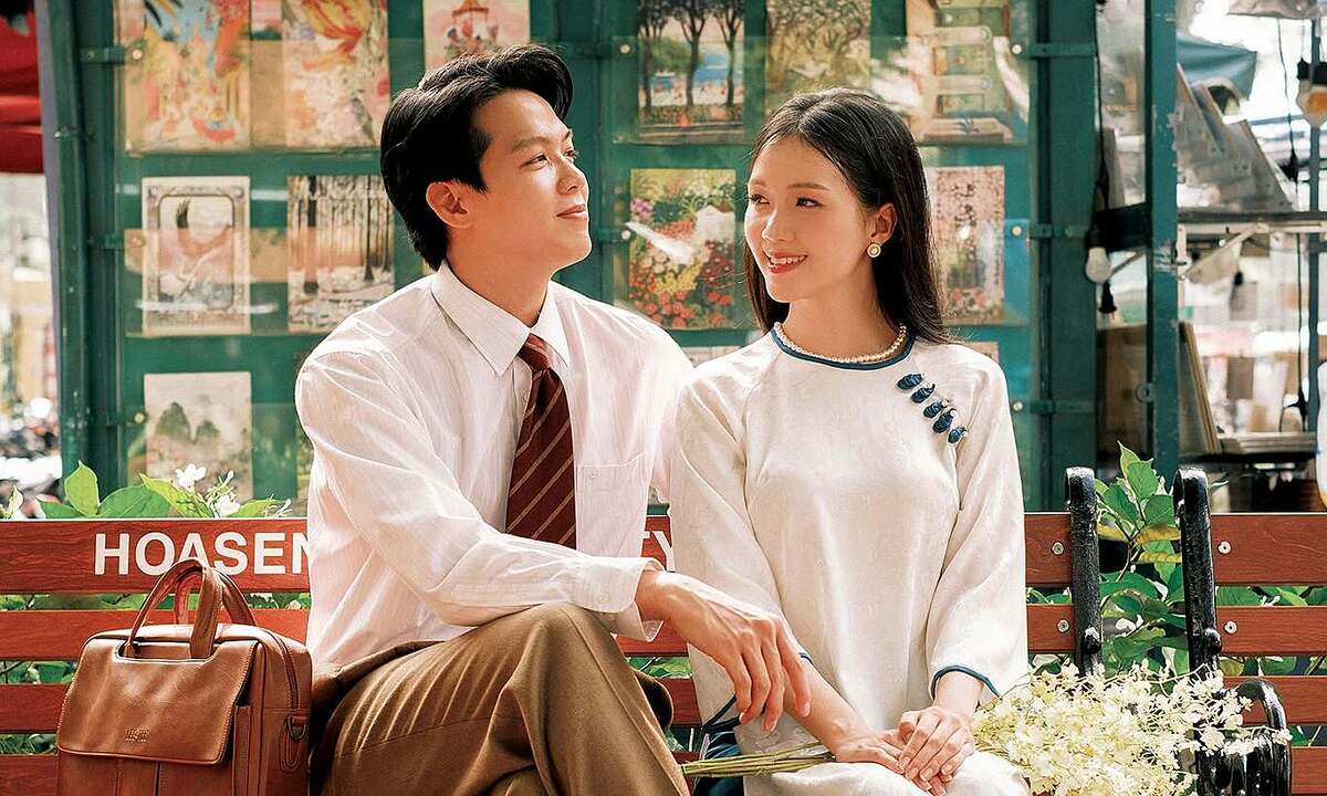 Khoảnh khắc cầu hôn lãng mạn tại Đà Lạt của cặp đôi Hoàng Nghĩa và Mỹ Vân.