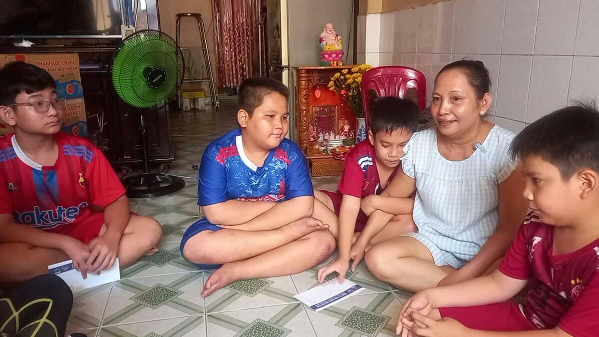 Những đứa trẻ sau 5 năm nhận hỗ trợ từ "Cùng con đi tiếp cuộc đời"