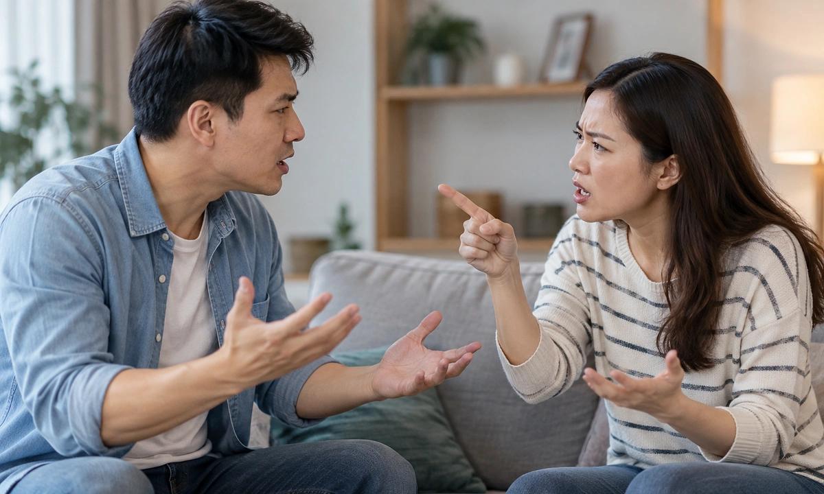 Cặp đôi trẻ tự nhiên trò chuyện cùng nhau tại studio ảnh cưới Khói Studio TP Vinh