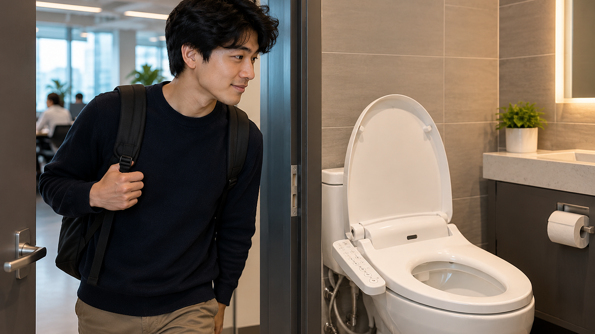 Vòi xịt vệ sinh được săn đón tại nhiều công sở Mỹ